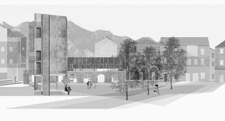 Revitalizacija Frankopanskog Trga u Senju – zgrada tržnice i Kuća Senjskih Književnika 