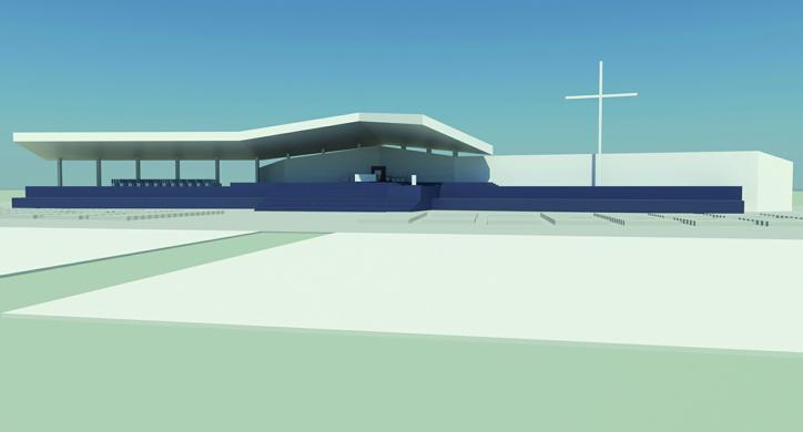 Liturgijske građevine za susrete sa Svetim Ocem Benediktom XVI., Zagreb