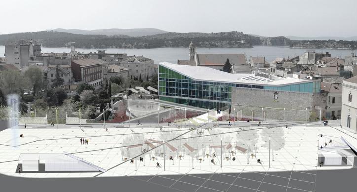 Trg Poljana, Šibenik