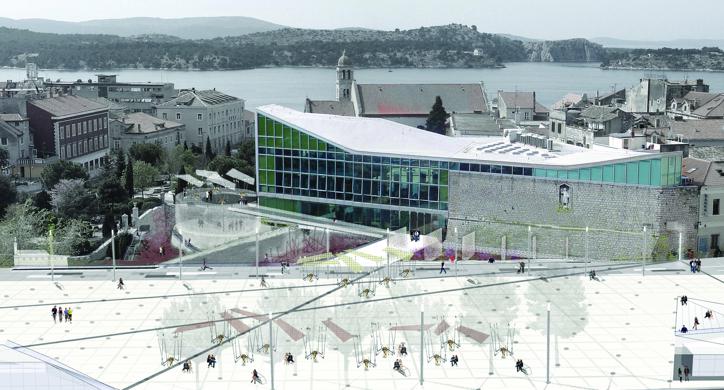 Trg Poljana, Šibenik