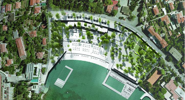 Plažno rekreacijski prostor uvale Sumartin, Dubrovnik