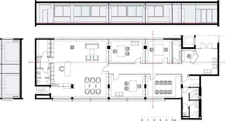 Interijer odvjetničkog  ureda G, Zagreb