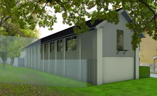 Prenamjena sklopa gospodarskih zgrada za okupacijske i radne terapije, Klinička psihijatrijska bolnica Vrapče, Zagreb 