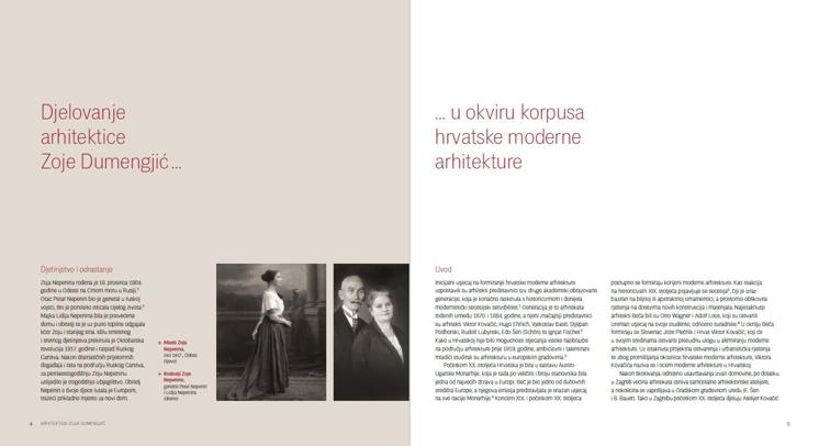 Zrinka Barišić Marenić - Monografija Arhitektica Zoja Dumengjić