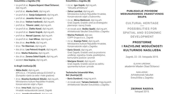 Urbanizam naslijeđa - Urbanistički i prostorni modeli za oživljavanje i unaprjeđenje kulturnog naslijeđa (HERU)