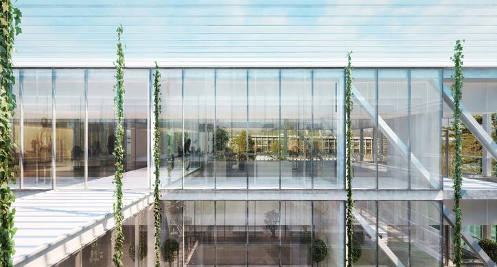 Nova zgrada unutar kompleksa Instituta Ruđer Bošković