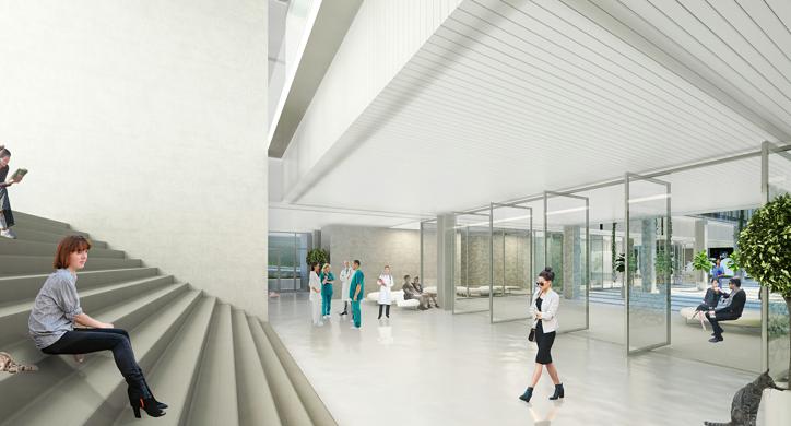 Nova zgrada unutar kompleksa Instituta Ruđer Bošković