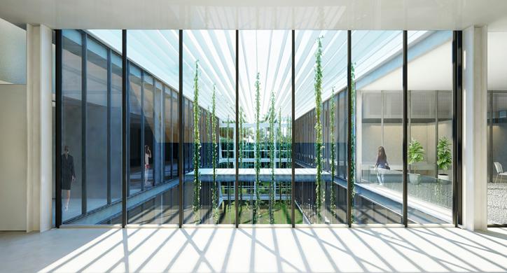 Nova zgrada unutar kompleksa Instituta Ruđer Bošković