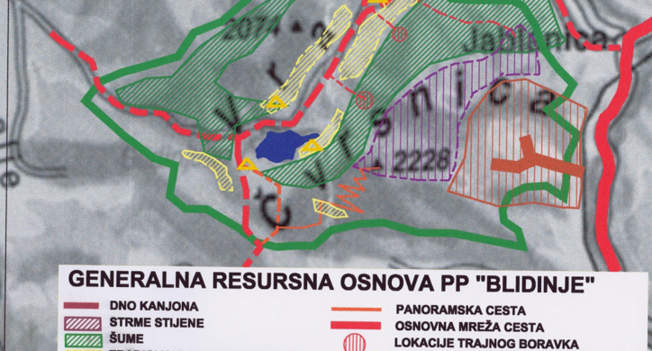 Prostorni plan parka prirode Blidinje