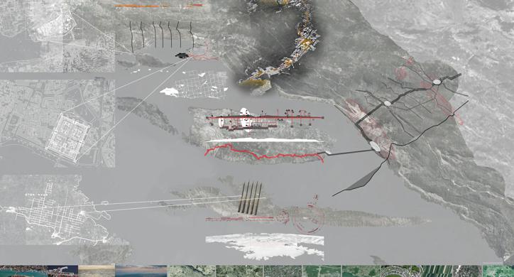 Emanacija urbanog pejsaža nasljeđenih slojeva urbanarhipelaga