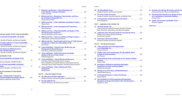 Emanacija urbanog pejsaža vs. Tipovi pejsaža