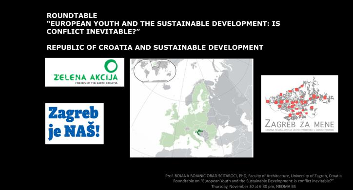 Europska mladež i održiv razvoj: pitanje sudjelovanja? - okrugli stol