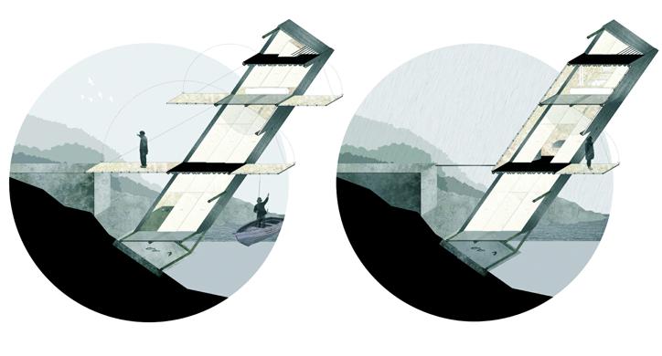 Sklonište u prirodi: kućica za ribare