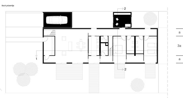 Familiy Home and Residental Development at Gornju Bukovac, Zagreb