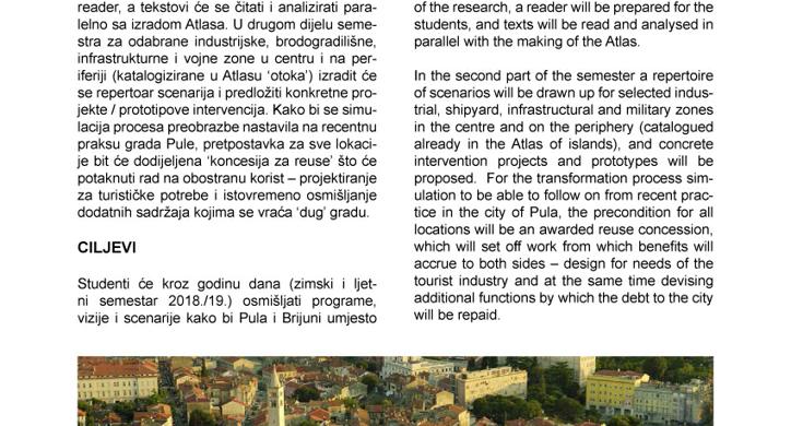 Zajednička završna izložba semestralnih radova studenata Fakulteta arhitekture u Ljubljani, ETH Zürich i AF Zagreb