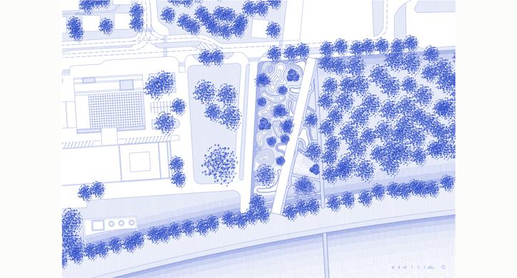Interpretacija Savskog vodostaja: kupanje na Savi