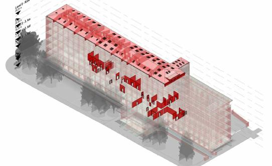 Mogućnost primjene BIM-a u izradi modela postojećih građevina na primjeru istočnog krila zgrade AGG-a