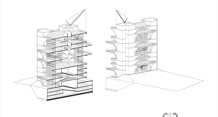 Poslovna zgrada: centar za nove tehnologije