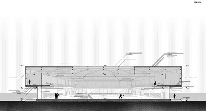 Arhitektura dvorane: Prefabricated Palace Petrinja