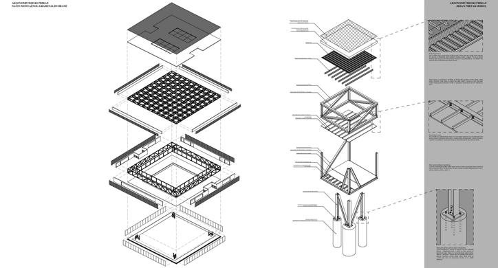 Arhitektura dvorane: Prefabricated Palace Petrinja