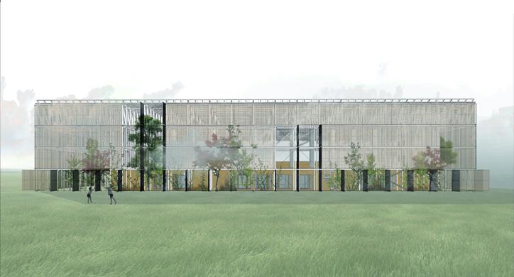 Arhitektura dvorane: Prefabricated Palace Petrinja