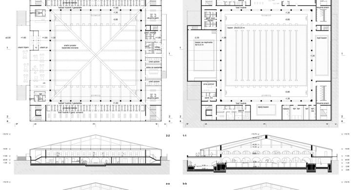 Arhitektura dvorane: Prototip /rektorova nagrada/