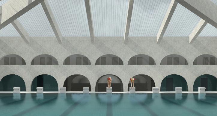 Arhitektura dvorane: Prototip /rektorova nagrada/