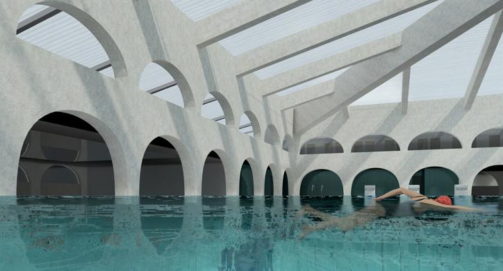 Arhitektura dvorane: Prototip /rektorova nagrada/