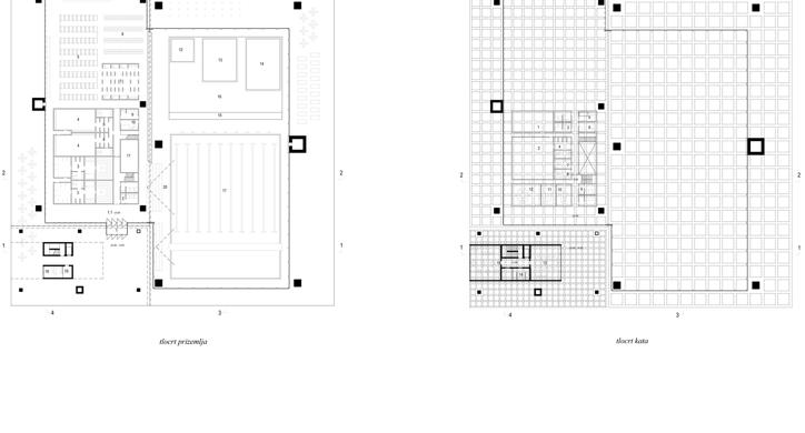 Arhitektura dvorane: Prototip /nagrada kolegija/