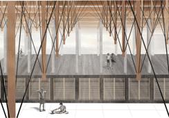 Arhitektura dvorane: Prototip /nagrada kolegija/