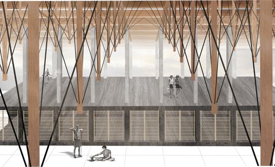 Arhitektura dvorane: Prototip /nagrada kolegija/