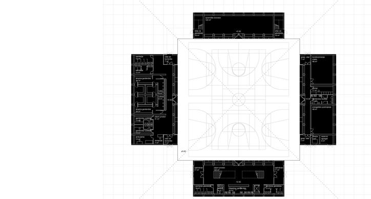 Arhitektura dvorane: Prototip /nagrada kolegija/