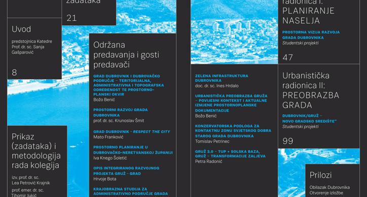 Dubrovnik - Planiranje naselja i preobrazba grada