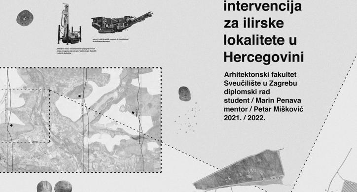 Privremena krajobrazna intervencija za ilirske lokalitete u Hercegovini