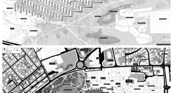 Gradski parking na prostoru bivše tvornice MTČ u Čakovcu