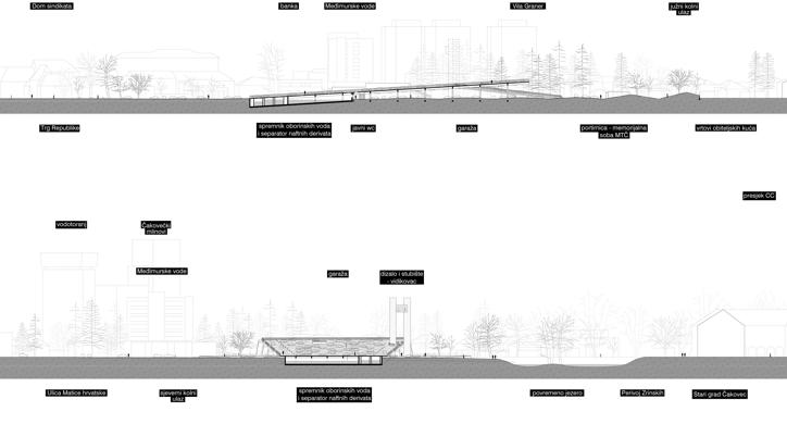 Gradski parking na prostoru bivše tvornice MTČ u Čakovcu