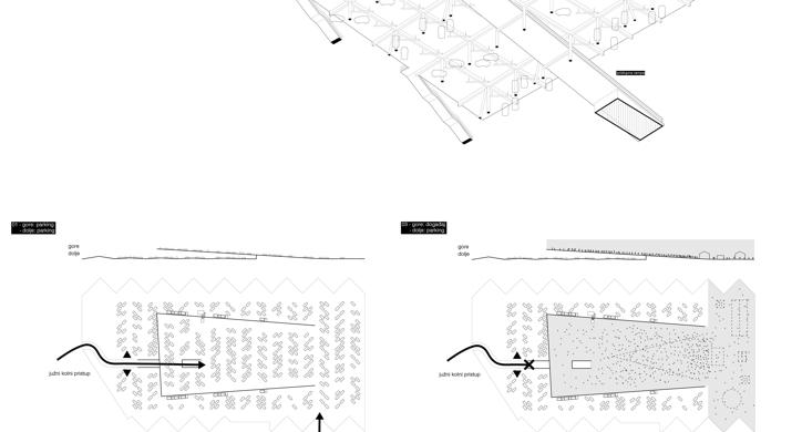 Gradski parking na prostoru bivše tvornice MTČ u Čakovcu