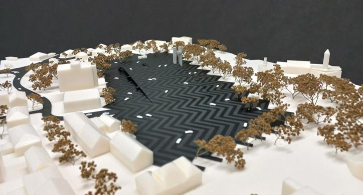 Gradski parking na prostoru bivše tvornice MTČ u Čakovcu