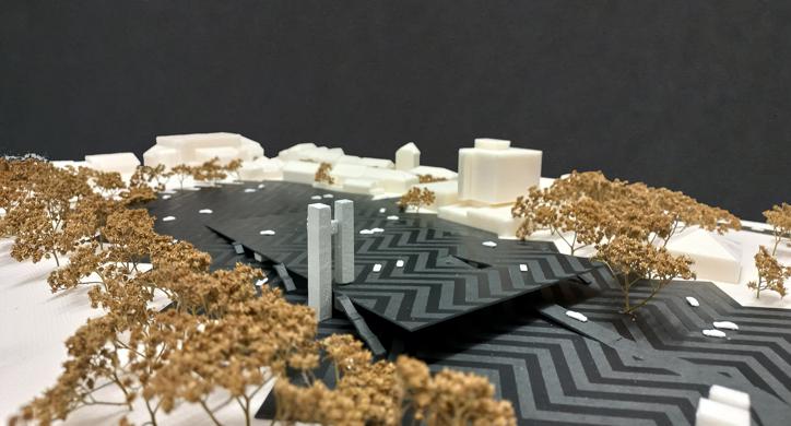 Gradski parking na prostoru bivše tvornice MTČ u Čakovcu