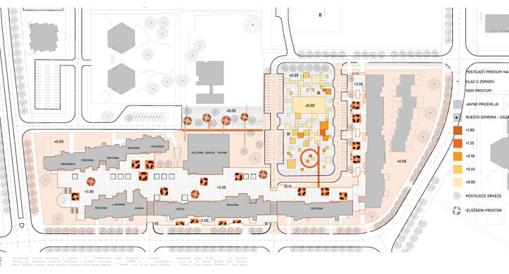 Idejno pejsažno rješenje javnog prostora istočnog poteza Novog Zagreba
