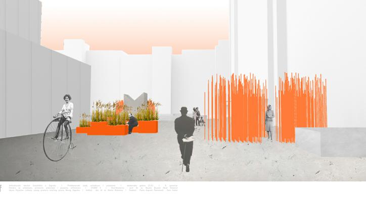 Idejno pejsažno rješenje javnog prostora istočnog poteza Novog Zagreba