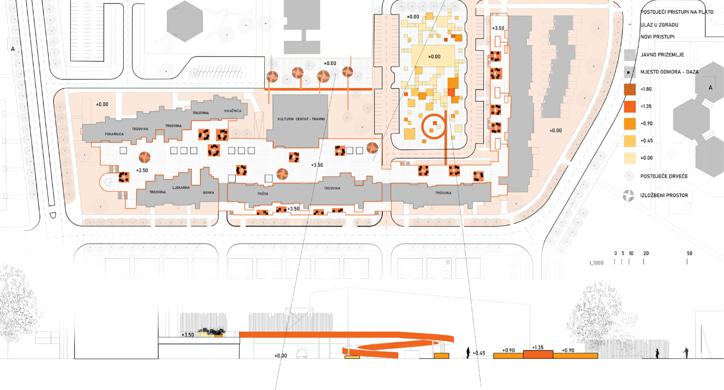 Idejno pejsažno rješenje javnog prostora istočnog poteza Novog Zagreba