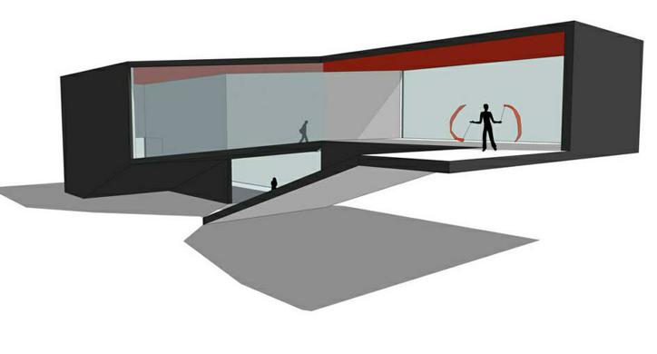 Creating virtual space through the exploration of a set volume