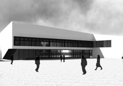 Polivalentni paviljon u novozagrebačkom naselju Travno