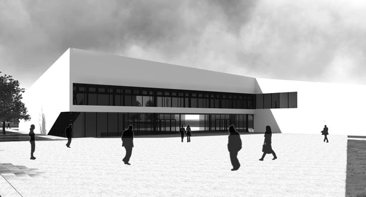 Polivalentni paviljon u novozagrebačkom naselju Travno