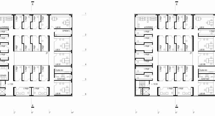Fakultet organizacije  i informatike s pratećim  sadržajima u Varaždinu