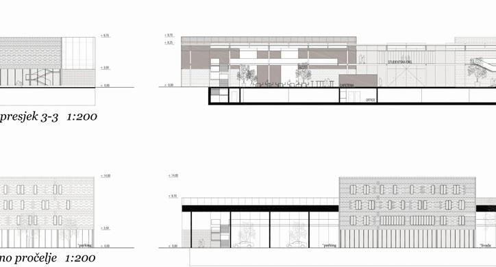 Fakultet organizacije  i informatike s pratećim  sadržajima u Varaždinu