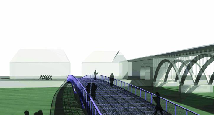 Pješački most Lent-Tabor, Maribor