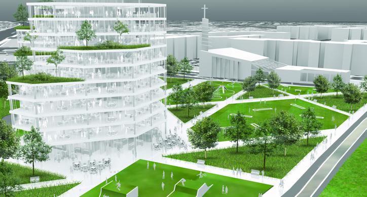 Poslovna građevina Vrbani, Zagreb