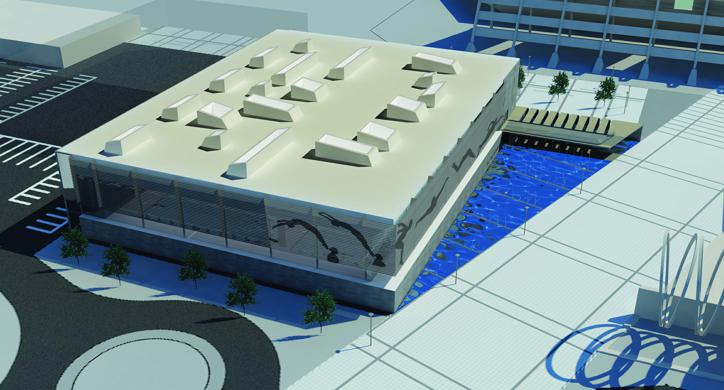 Bazen Gradski vrt, Osijek